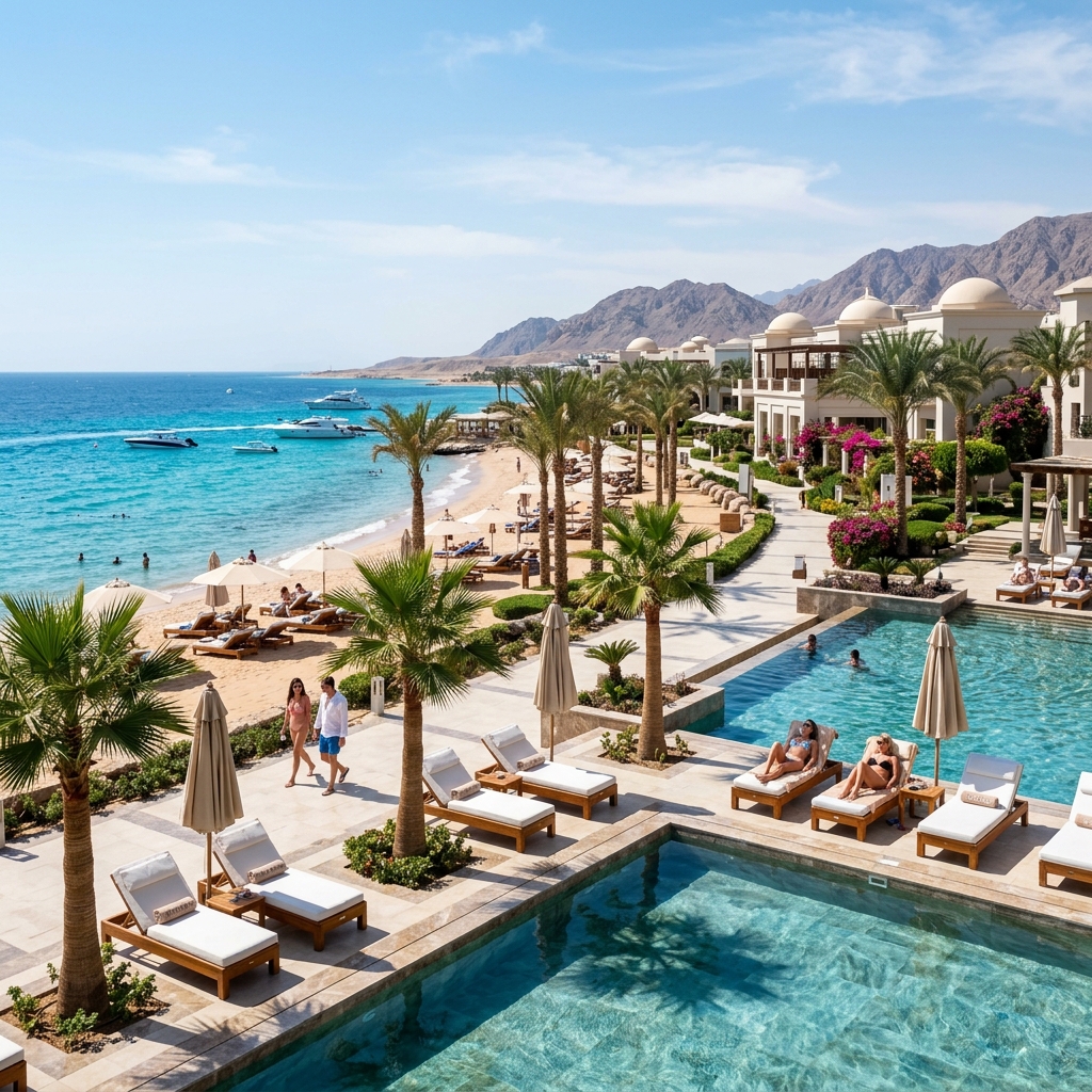 Egyptian Red Sea Resort Pool